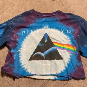 Cropped Pink Floyd tee